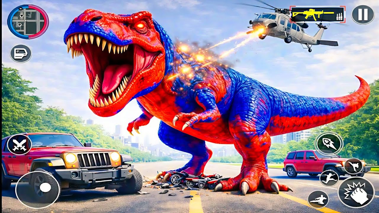 Jurassic Park Dinosaur Game &ndash; Dinosaur Open World Game &ndash; Android Gameplay 