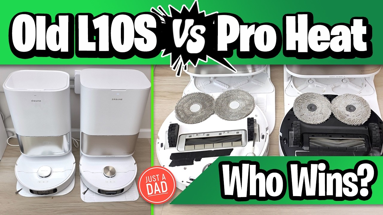 DREAME L10S Ultra vs L10S Pro Ultra Heat Robot Vacuum and Mop COMPARISON - So, what's different?