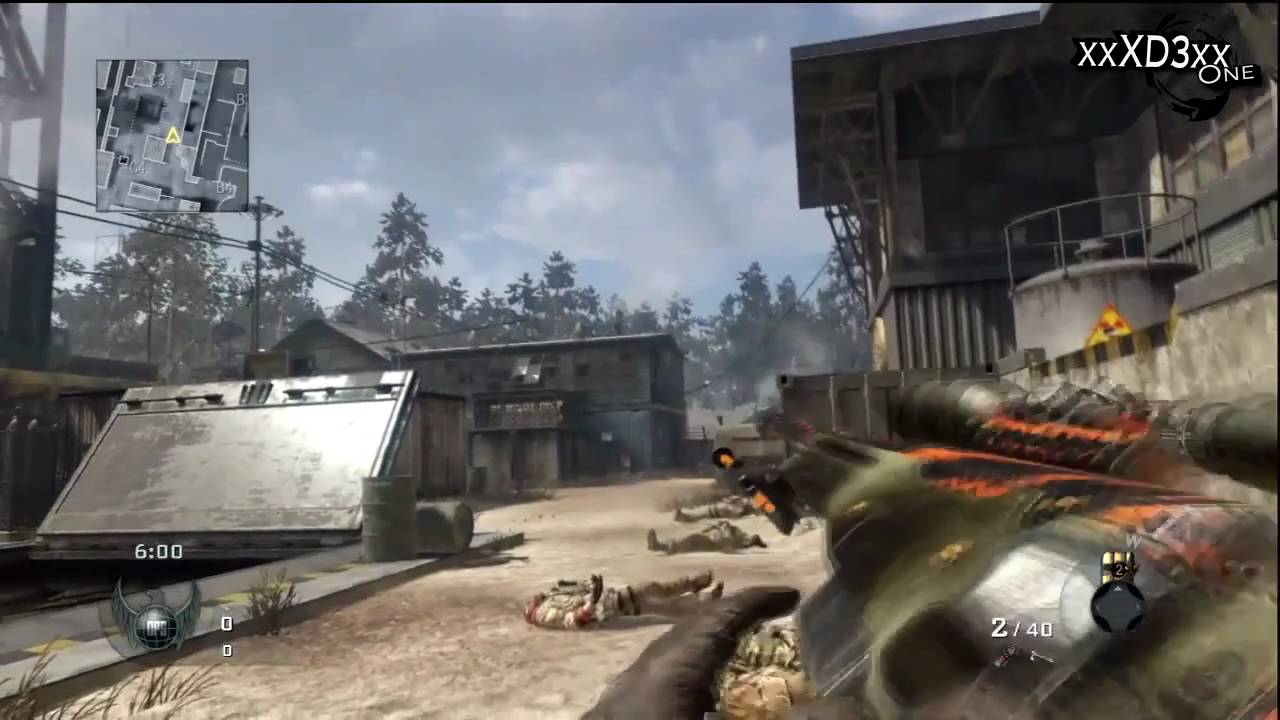 Call of Duty Black Ops L96 gameplay (Online) with atttachments [HD]