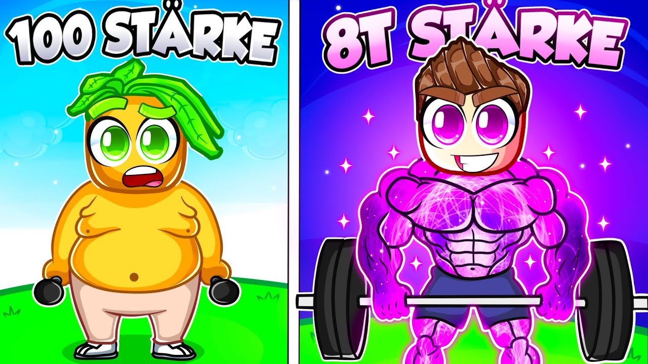 Wir Erreichen MAX LEVEL In Roblox Gym League!