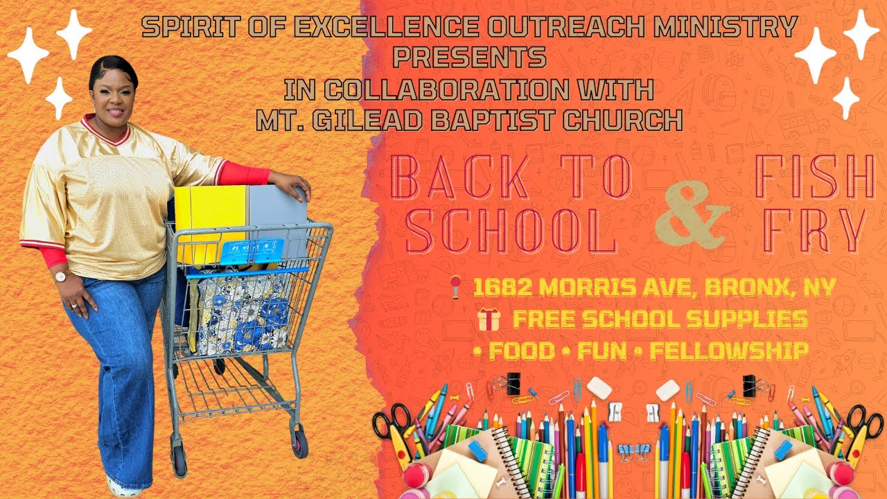 Back to School & Fish Fry Giveaway || Bronx Community Partnership Outreach 2025
