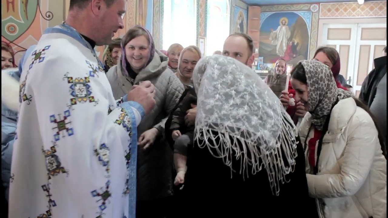 Сокиряни ПЦУ. Таїнство хрещення