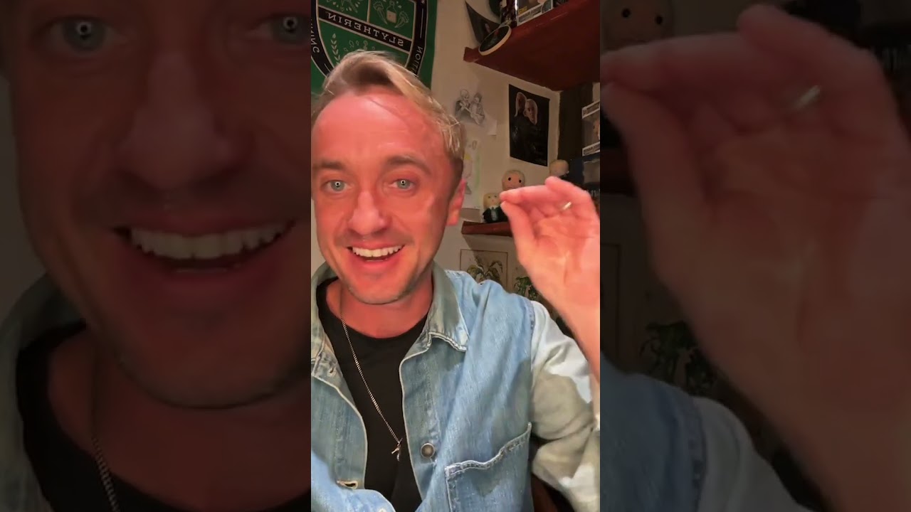 Tom Felton's Livestream on Instagram, October 3, 2023 ——Raise a wand to Michael 🪄