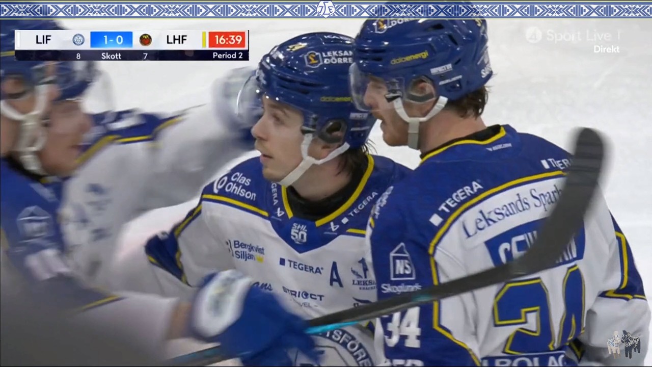 BRA SPEL OCH 3 POÄNG MOT LULEÅ HÅLLER SPÄNNINGEN I LIV ATT SLIPPA KVALET!  Leksand-Luleå 5 mars 2026