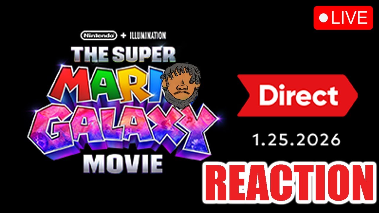 Watching the Super Mario Galaxy Movie Direct
