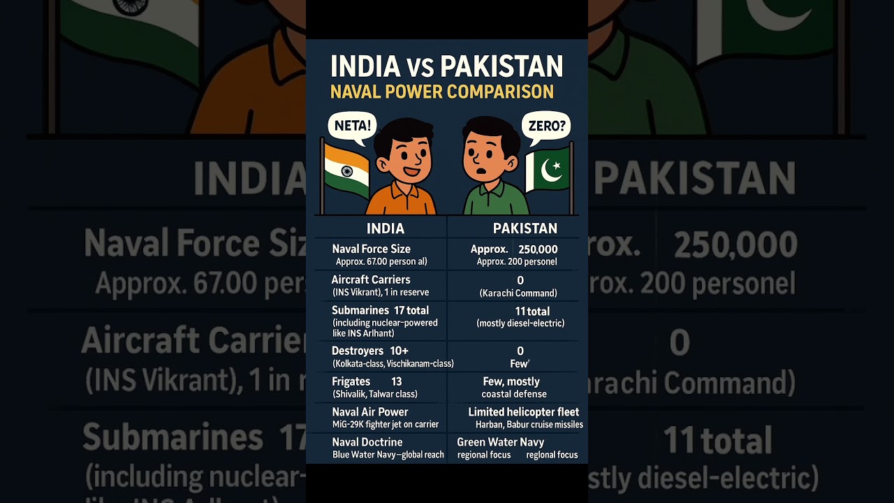 India vs Pakistan Navy 2024 | Who Rules the Ocean? | Naval Power Comparison #westernnavalcommand