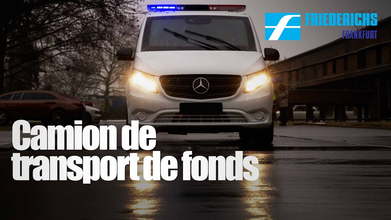Carl Friederichs Frankfurt - Camion de transport de fonds avec système de signalisation