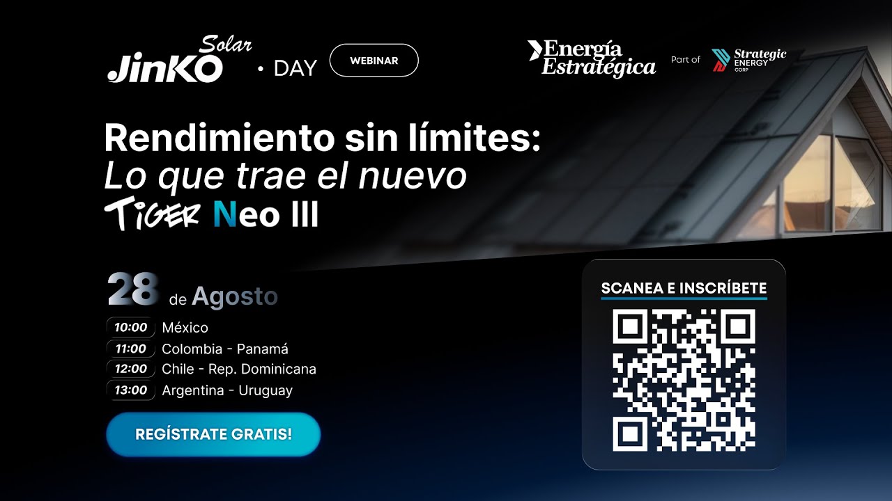 Jinko Solar DAY |   Rendimiento sin límites: Lo que trae el nuevo Tiger Neo