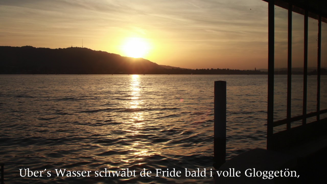 Abiglüte am Zürisee