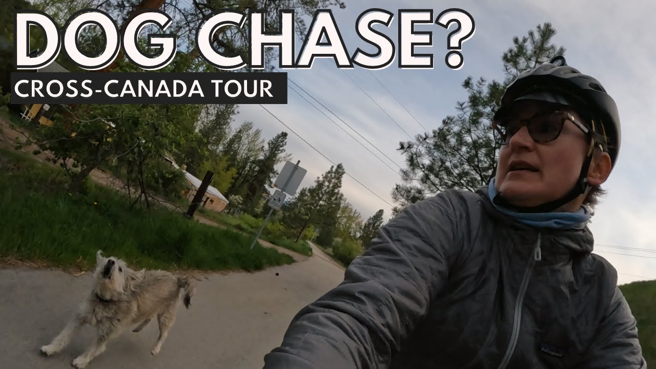 Mountains, Rain Gear & a Dog Chase | Cycling Solo Across Canada, BC Ep.6 | Manning Park