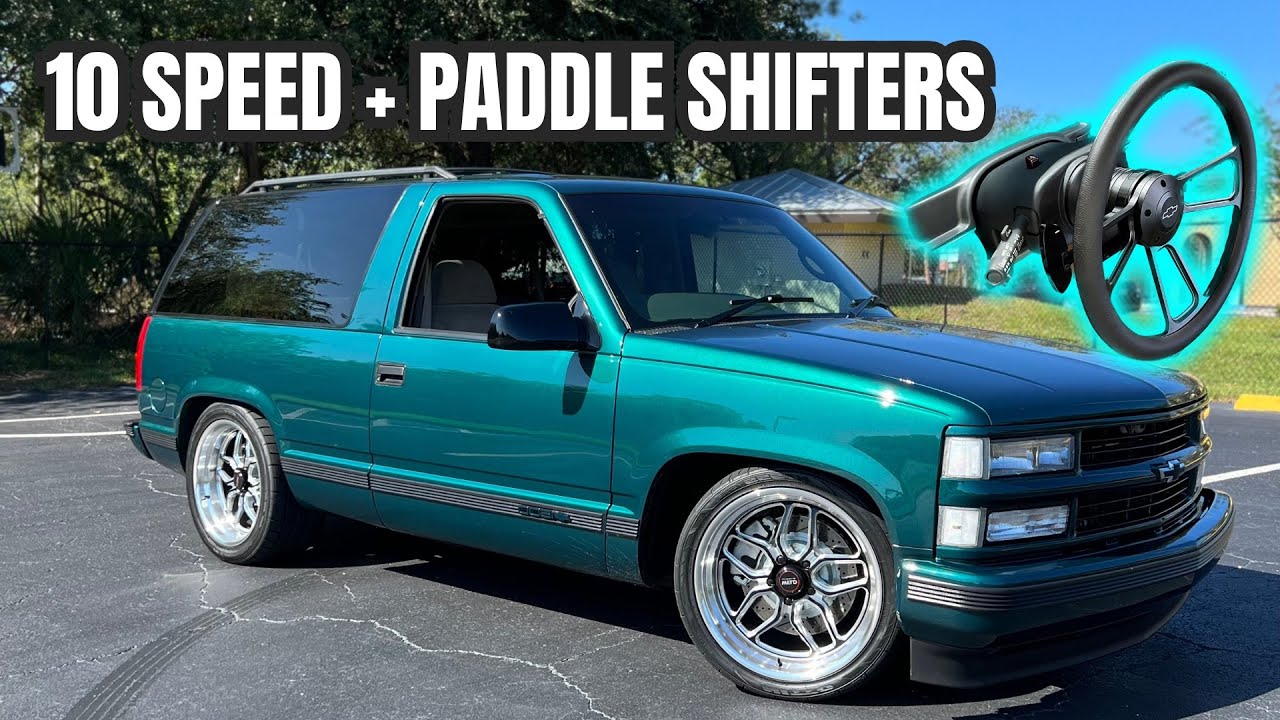 Supercharged LT4 OBS Tahoe gets Paddle shifters
