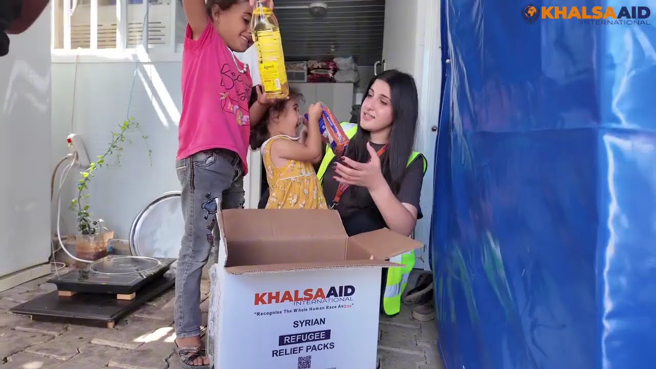 Khalsa Aid&rsquo;s food packs for #Syrian refugees in #Turkey are a lifeline, providing essential