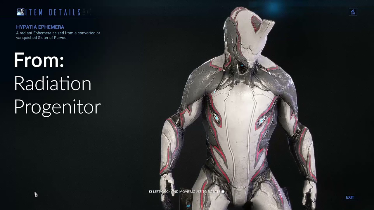 Sisters of Parvos Ephemera Showcase [Warframe]