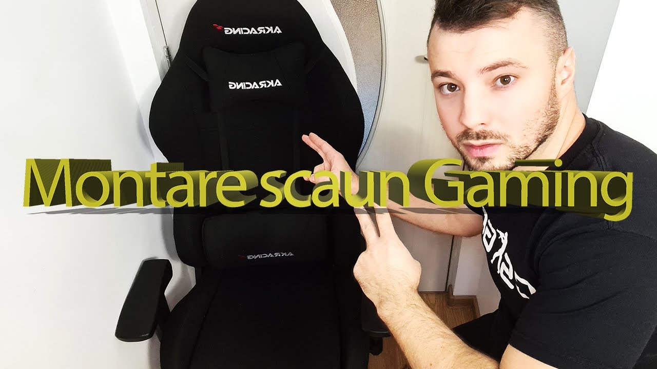 Montare scaun Gaming (So Easy !)