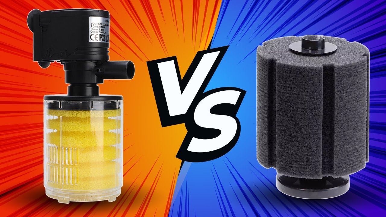 Фильтр Power Filter VS Sponge Filter | Кто лучше?