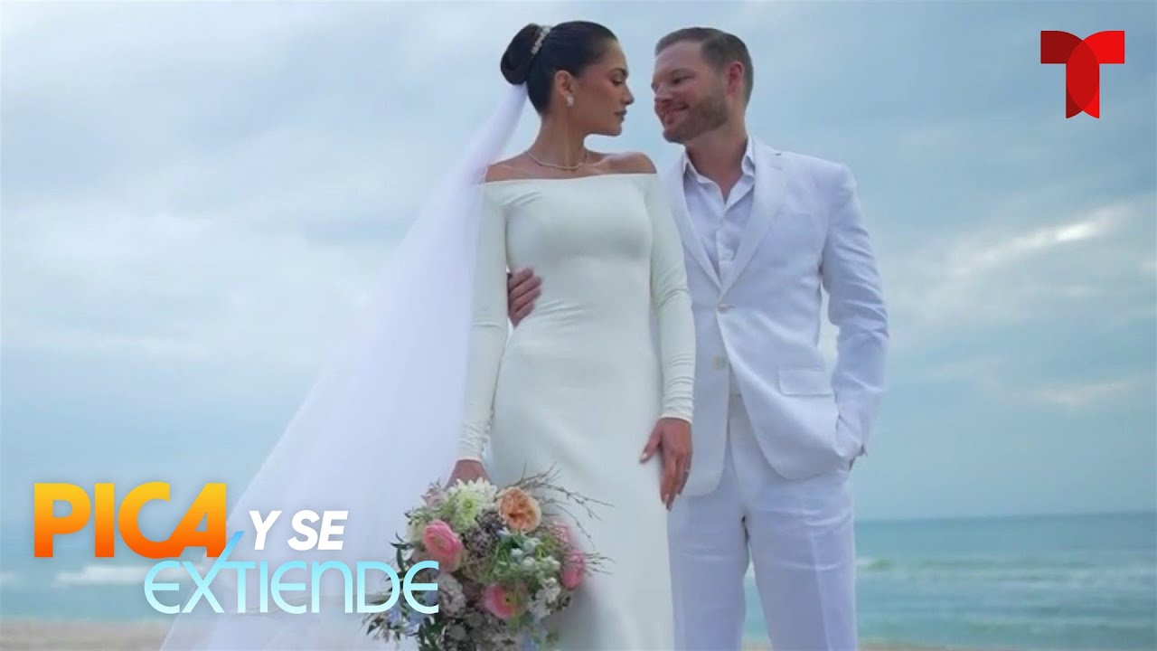 Andrea Meza festeja su boda de ensueño junto a Ryan Proctor en Florida | Telemundo Entretenimiento