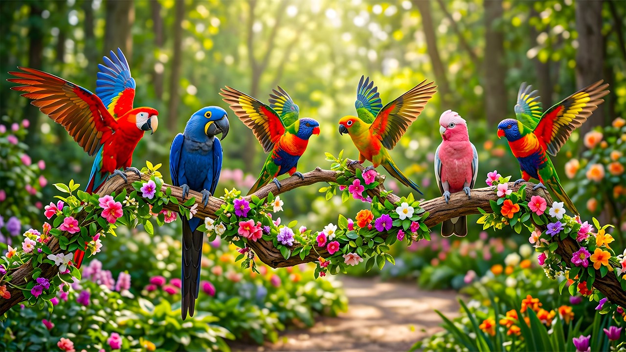 🌿 Relaxing Piano and Bird Sounds 🎹 Focus Music for Study, Concentration & Calm Mind