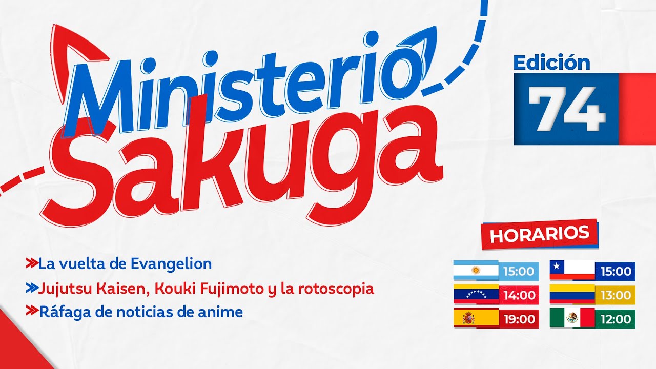 MINISTERIO SAKUGA #74 || EVANGELION VUELVE, JUJUTSU KAISEN ROTOSCOPIA Y MÁS!