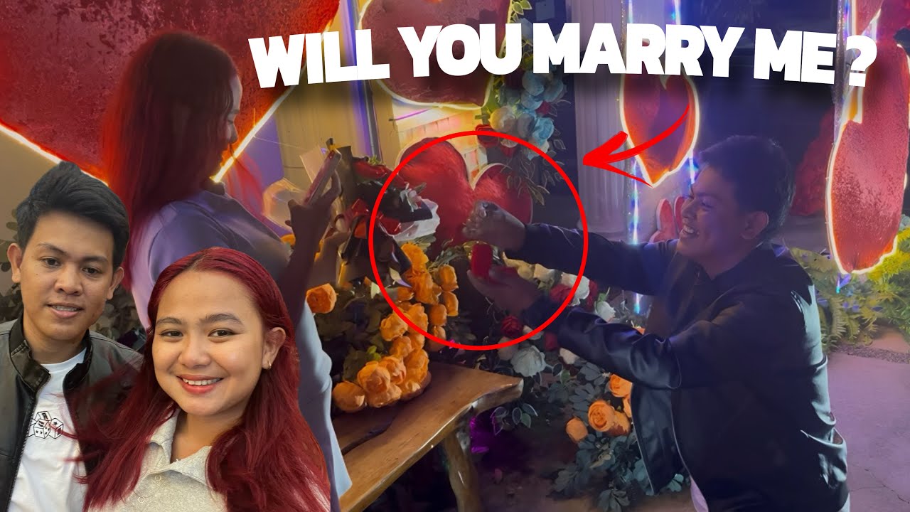 SHE SAID YES! | THE PROPOSAL | DJ FRANZ AND DANIELLA | PAPAFRANZVLOG OFFICIAL 