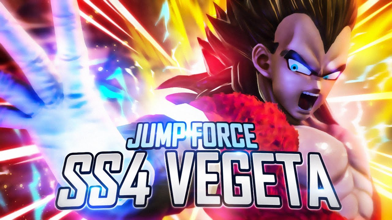 Super Saiyan 4 Vegeta in Jump Force