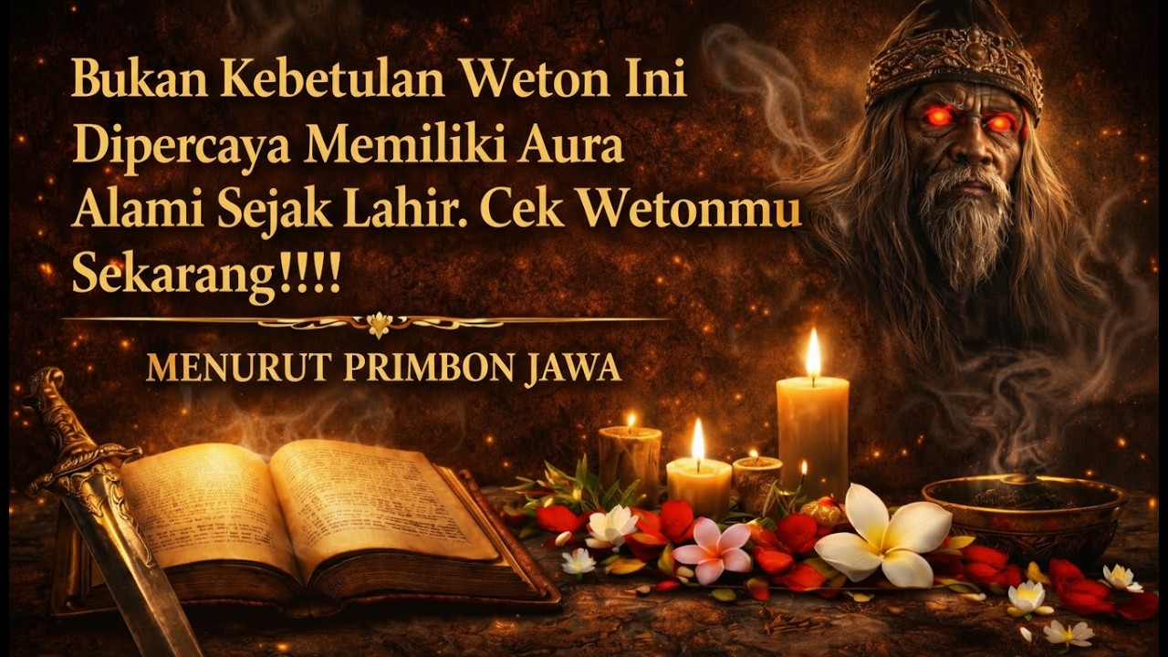 Bukan Kebetulan Weton Ini Dipercaya Memiliki Aura Alami Sejak Lahir. Cek Wetonmu Sekarang!!!