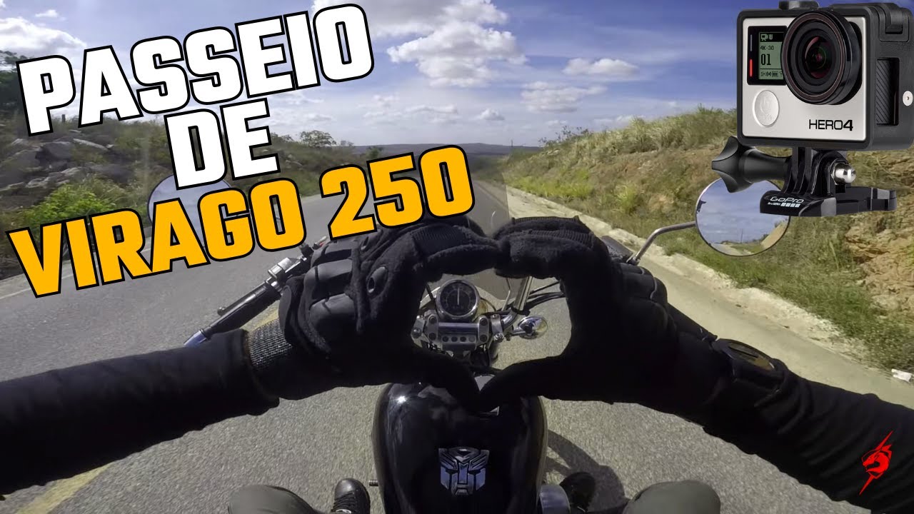 UM CAMINHO DIFERENTE COM A VIRAGO 250