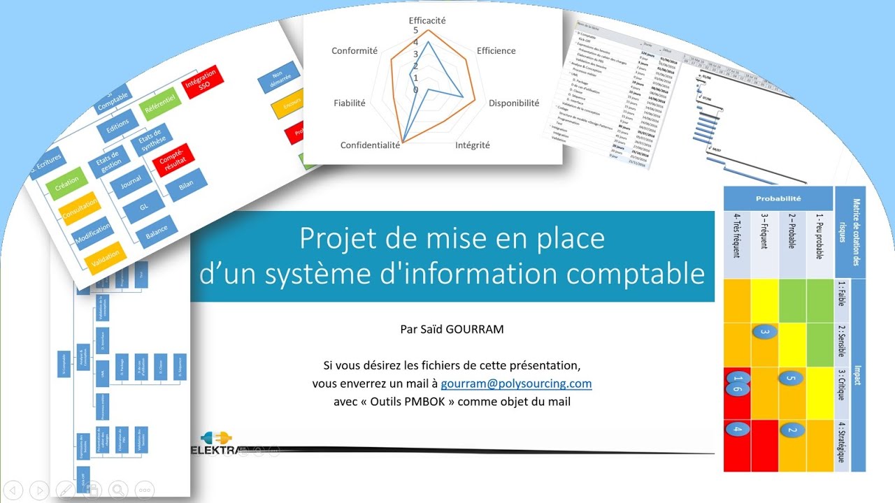 PMBoK / PMP c'est bien, avec les outils c'est encore mieux.