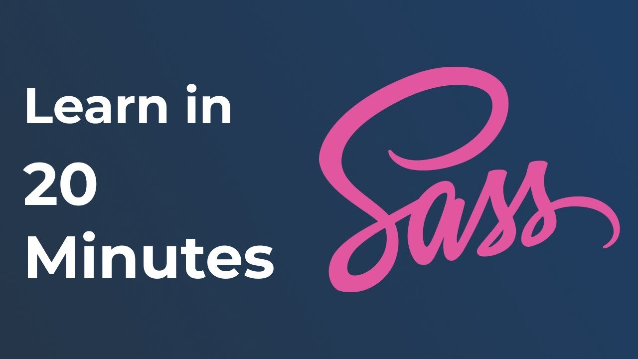 Изучите Sass за 20 минут | Экспресс-курс Sass