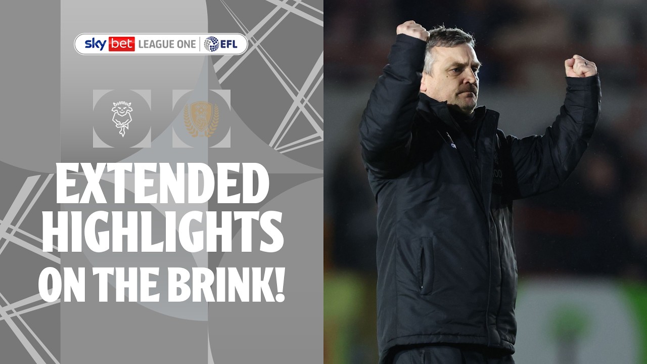 ON THE BRINK! | Lincoln City v Rotherham United extended highlights