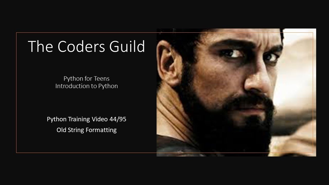 Python TV44 Old String Formatting