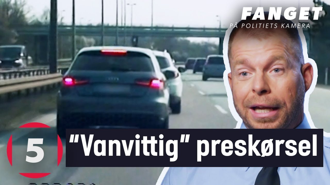 Farlig preskørsel og for høj fart | Fanget På Politiets Kamera | Kanal 5 Danmark