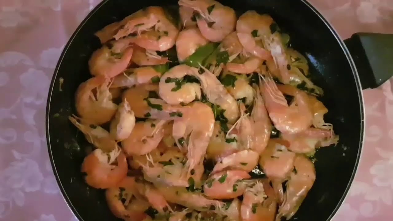 Mazzancolle in padella