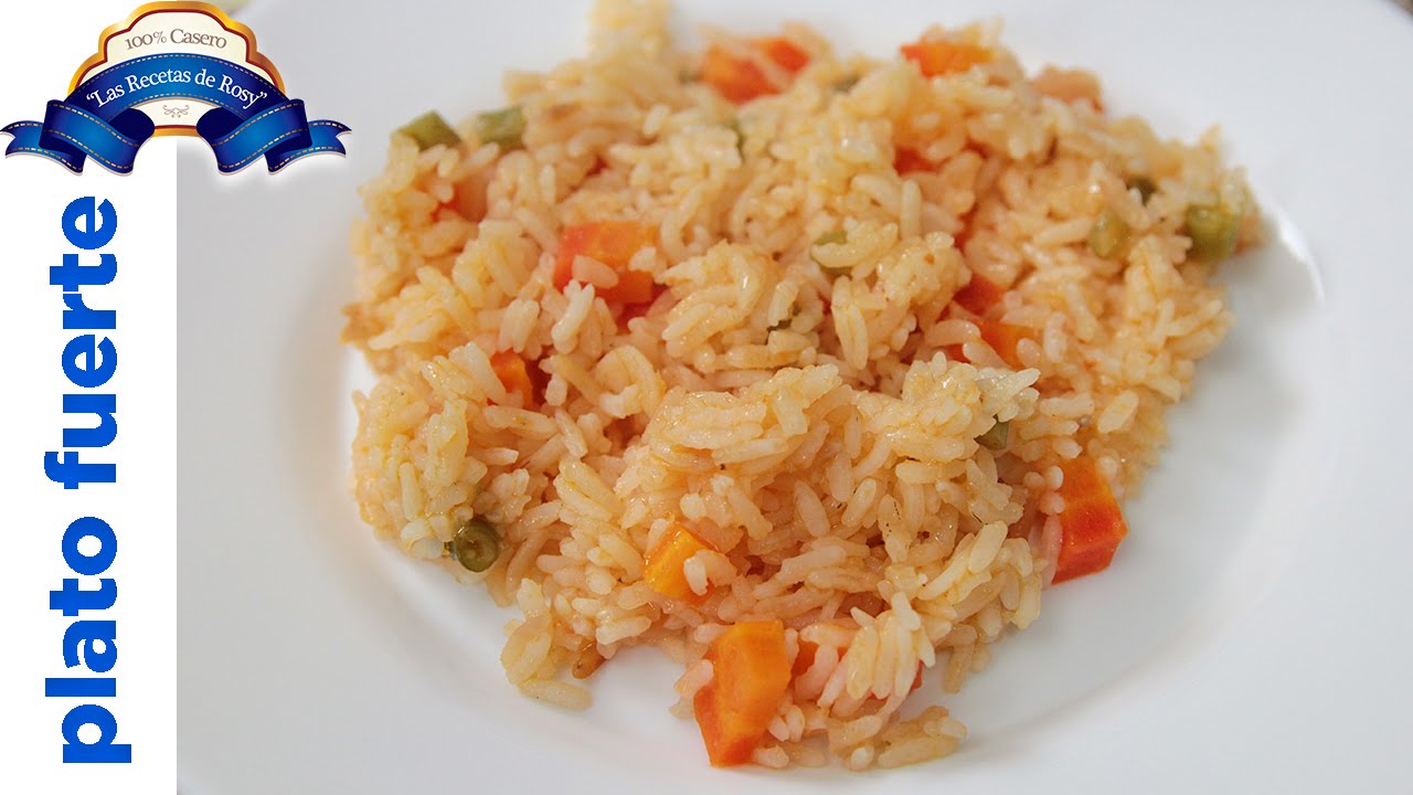 Arroz con verduras perfecto, sin batirse ni pegarse 💜💜💜 Las Recetas de Rosy