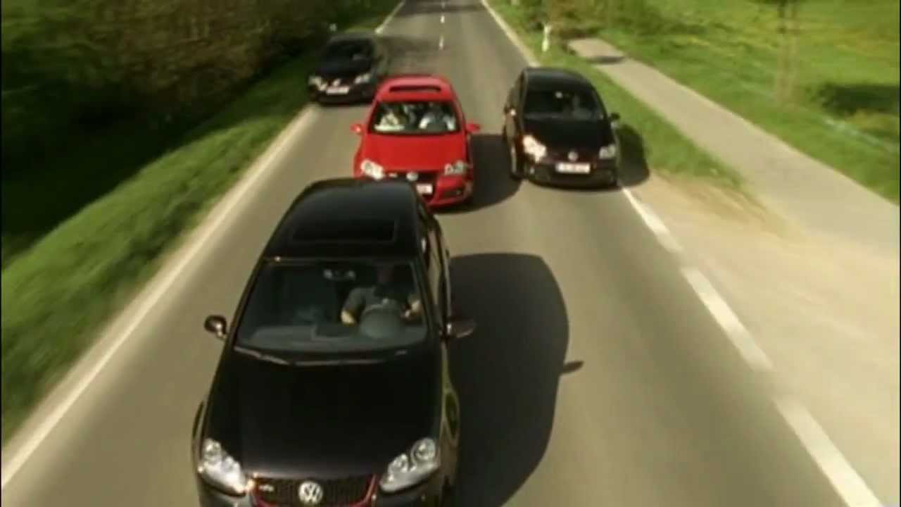 4 VW Golf 5 GTI Chase Run !