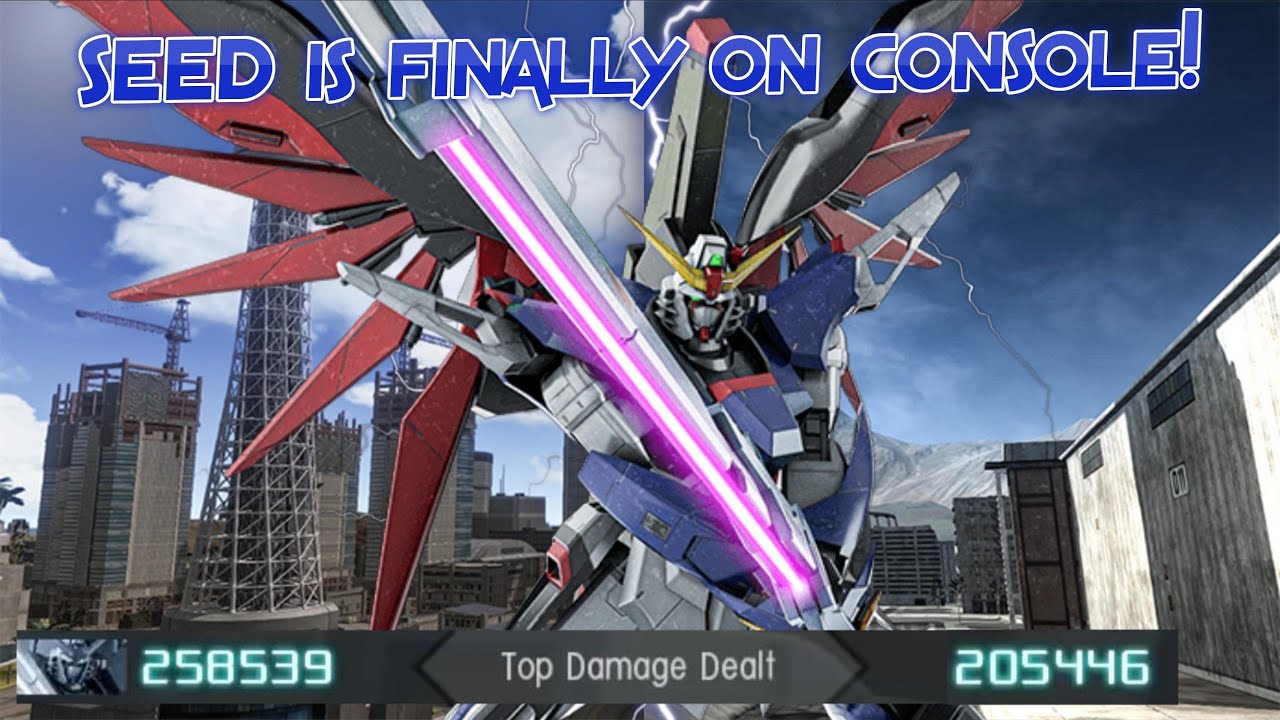 GBO2 Destiny Gundam: SEED is finally on console!