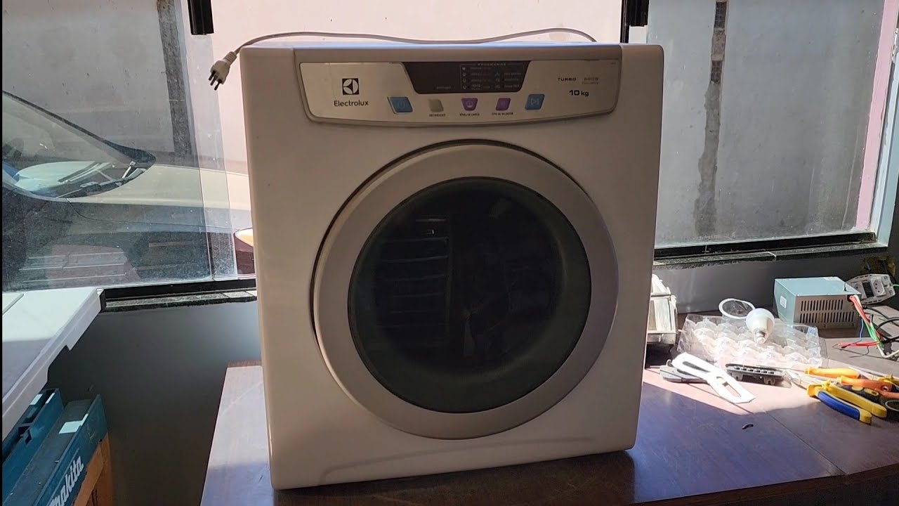 Diagnóstico de defeito em Secadora Electrolux