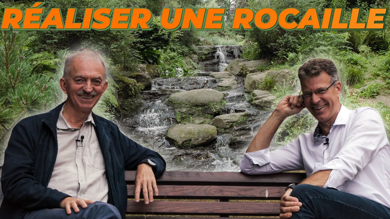 Réaliser UNE ROCAILLE avec Jacques Soignon au Parc de la Gaudinière - Inspiration Ep.3
