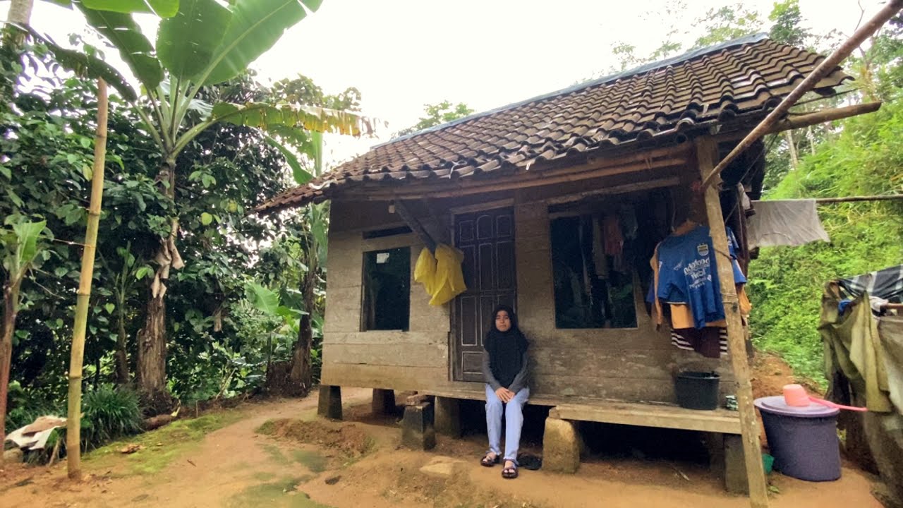 Kampung Sunda Yang Masih Asri, Serasa Kembali Ke Jaman Dulu. Suasana Pedesaan Sunda Jawa Barat