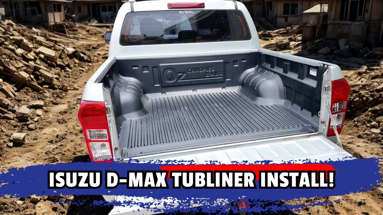 How To Install A Tub Liner On An Isuzu D-MAX!