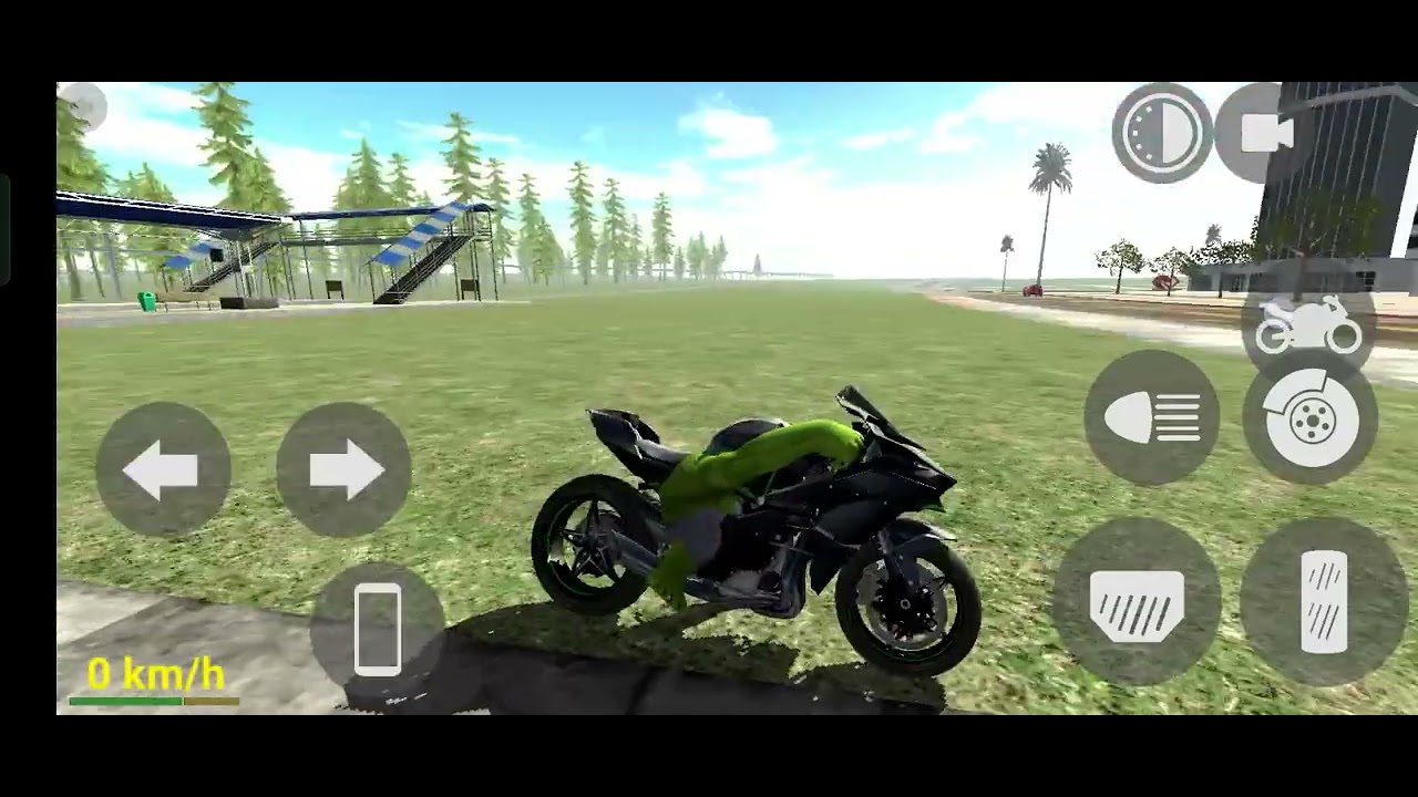 Small player Hulk power 😲 Indian bike driving game 3D #shorts #gaming 