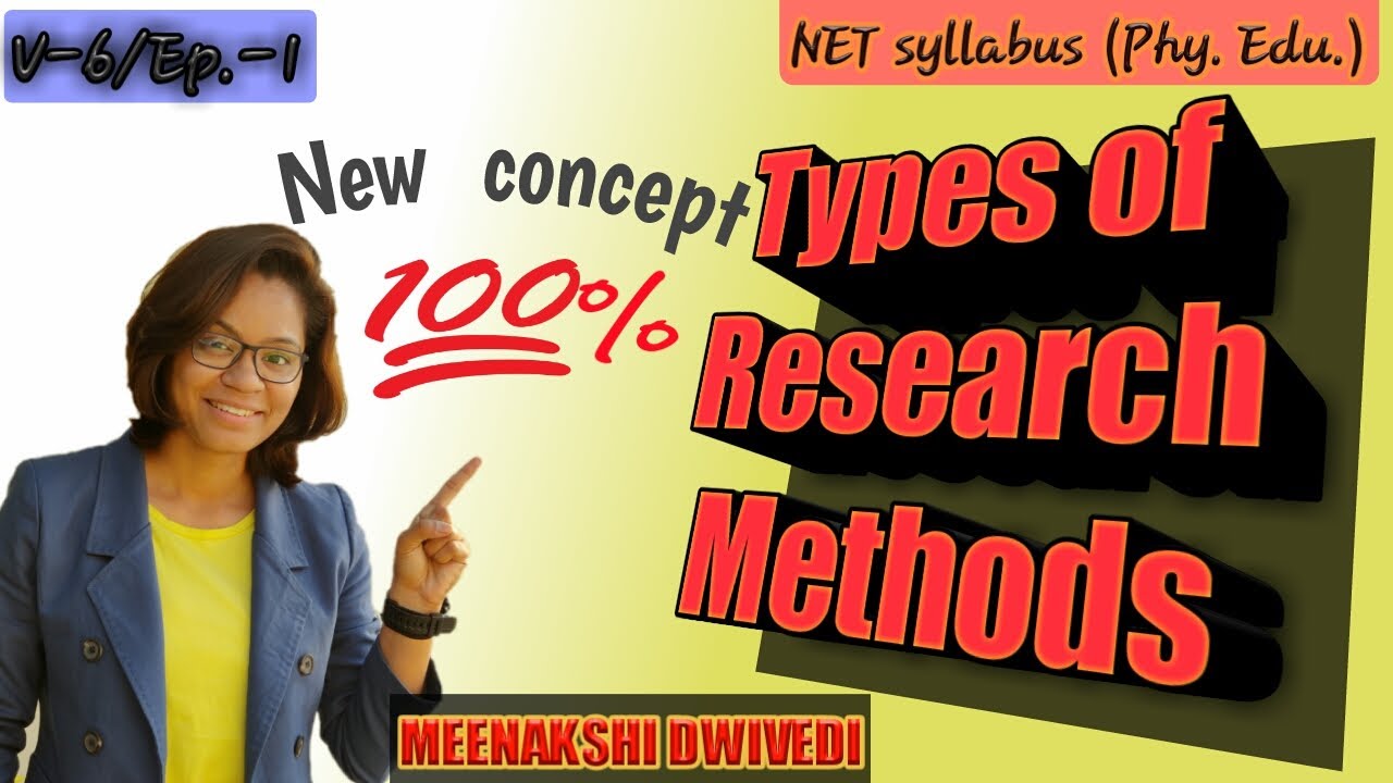 Types of Research Methods (Ep.-1) | Different types of Research Methods | methods and methodologies