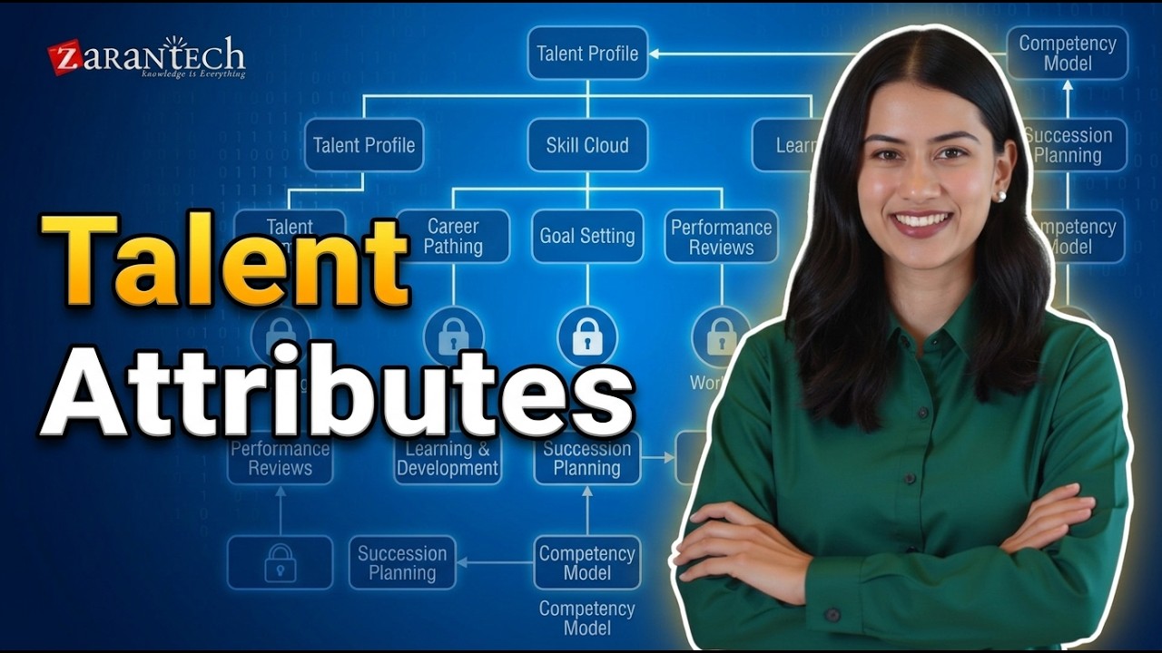 Talent Attributes at the Job Level | Workday Talent Management Training | ZaranTech
