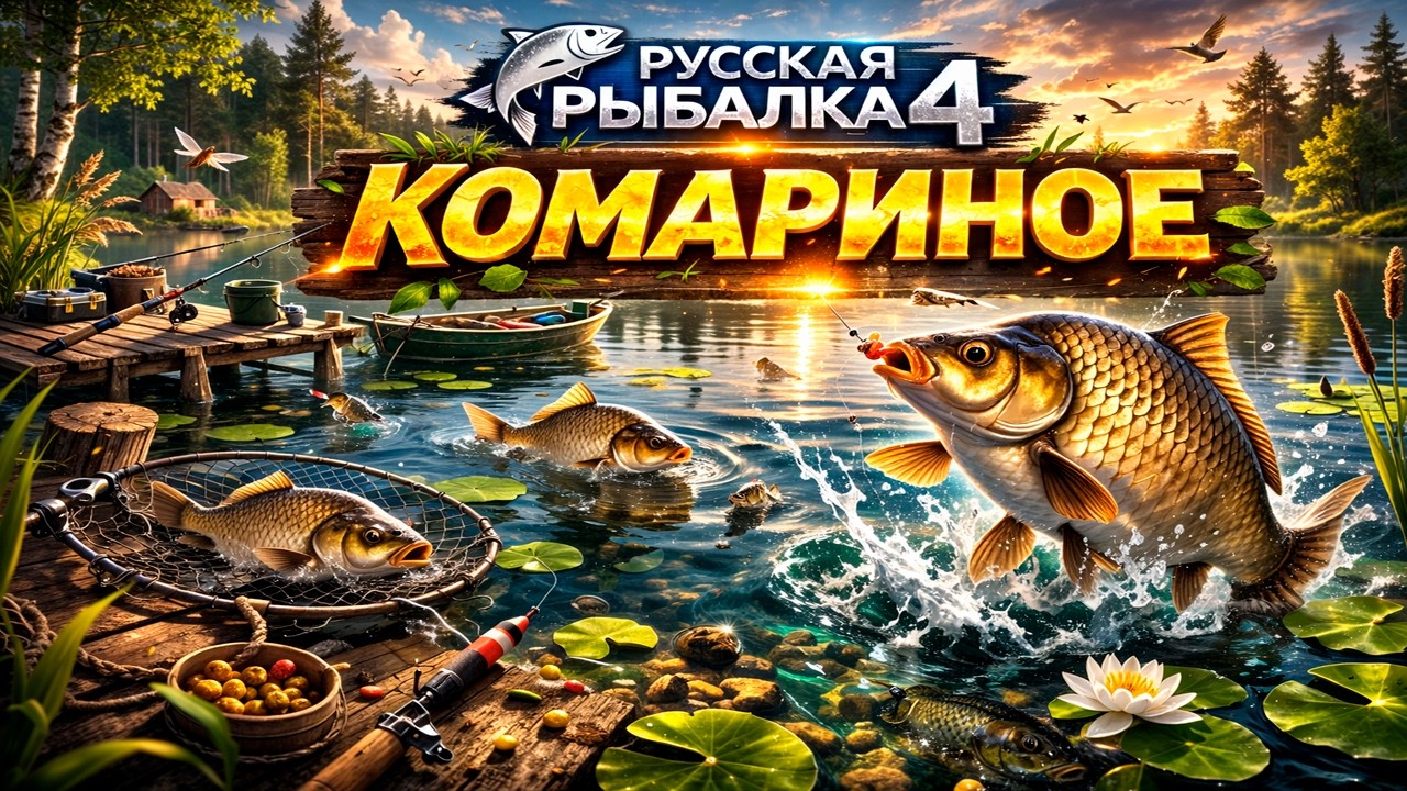 Русская Рыбалка 4 — С НУЛЯ |  СЕРИЯ 1