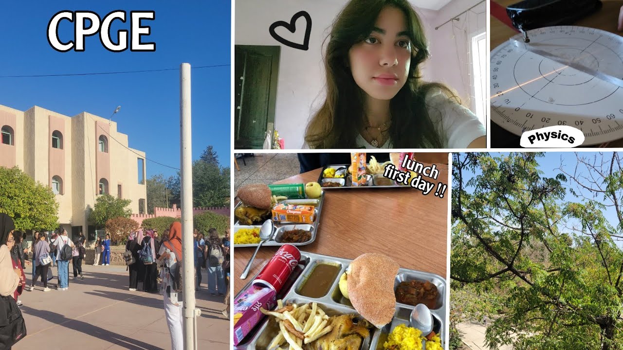 First ~UNI~ DAY 📖  | VLOG 🌼 | أول يوم في الأقسام التحضيرية | GRWM 💗