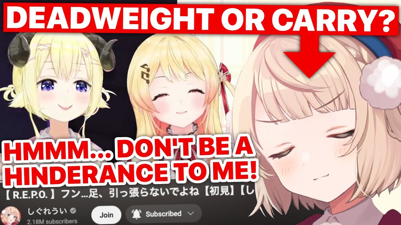 Granny Ui: Deadweight Or Carry? (Shigure Ui, Tsunomaki Watame, Otonose Kanade / Hololive) [Eng Subs]