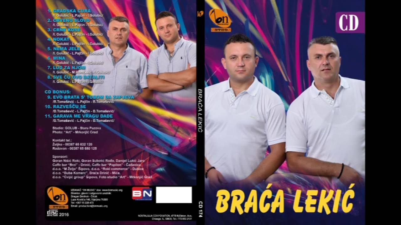 Braca Lekic   Lud za njom BN Music 2016 Audio