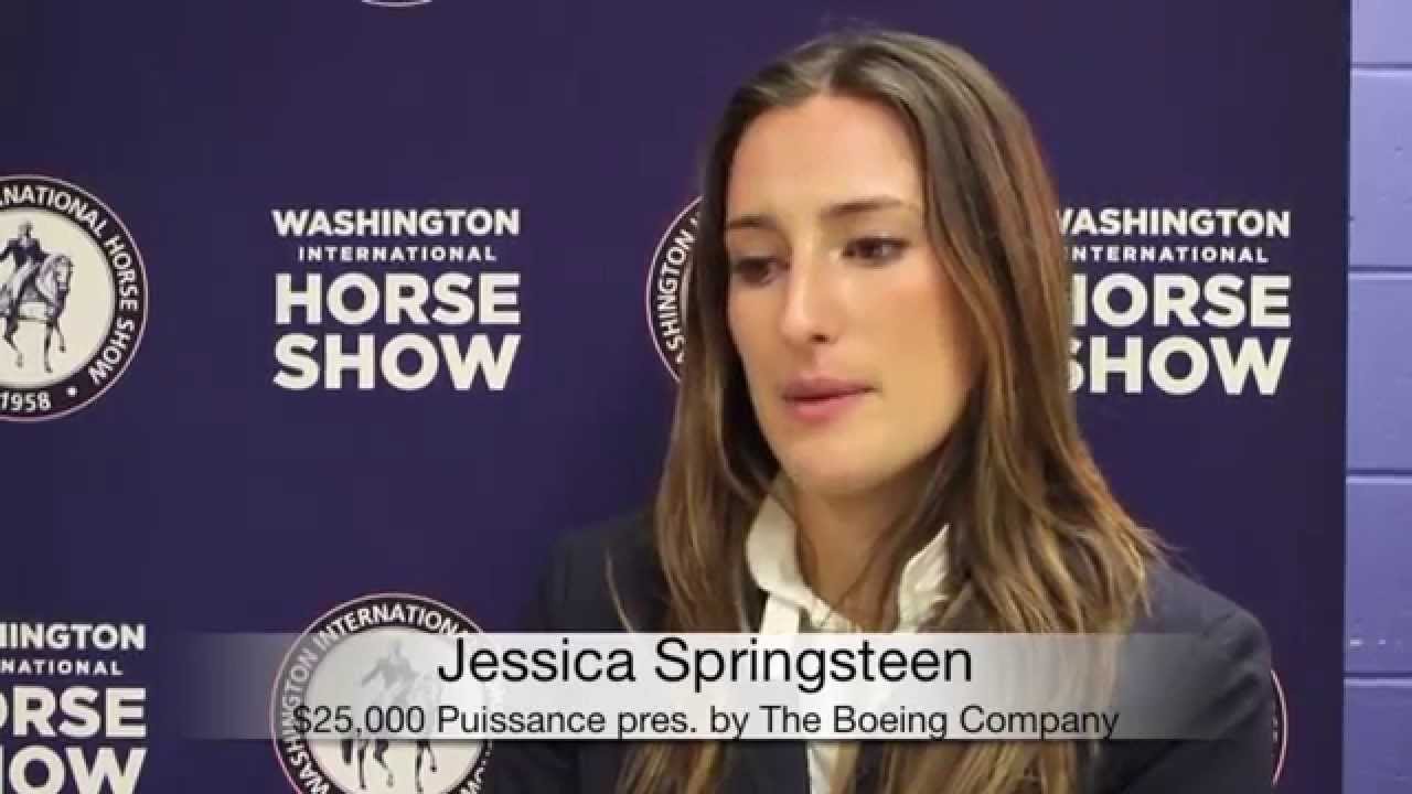 One on One With: Jessica Springsteen, winner Puissance at 2014 WIHS