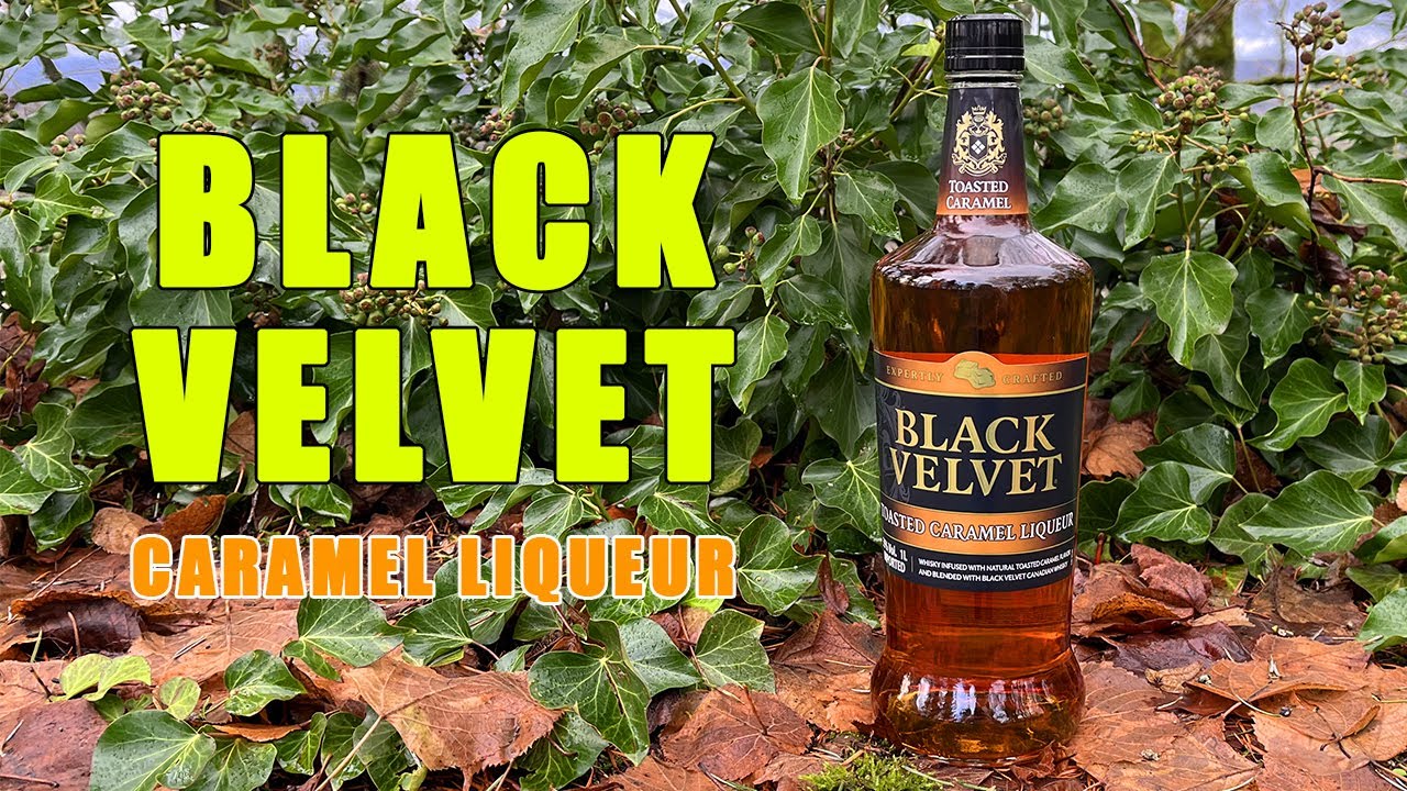 Карамельный ликёр BLACK VELVET. Toasted Caramel Liqueur.