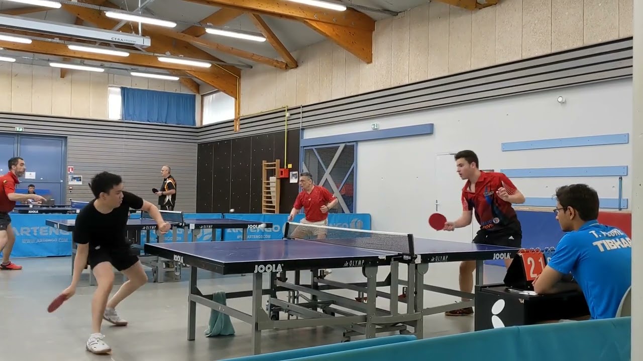 Match pr&eacute; r&eacute;gional Is&egrave;re TTTMG - ST Jeannais (1000 vs 850)