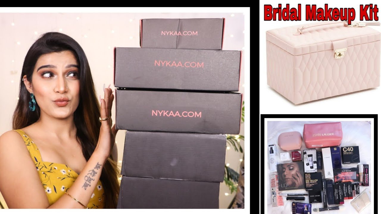 My BRIDAL Makeup Kit ❤️|Nykaa | INDIAN BRIDAL Makeup Kit Essentials | Super Style Tips #SuperWedding